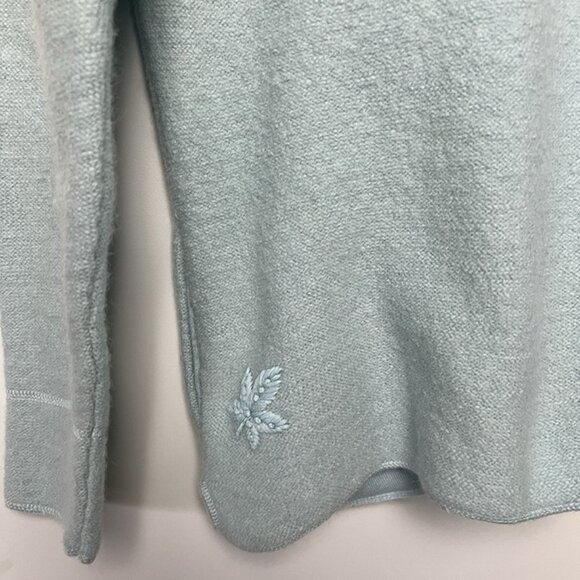 Women’s Cabela's Wool Cardigan sz M/L Pockets Feminine Retro Cozy Warm Green - Picture 4 of 8